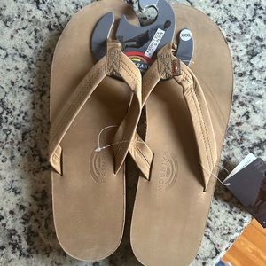 NWT Men’s XXXL Rainbow sandals